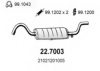 LADA 21021201005 End Silencer